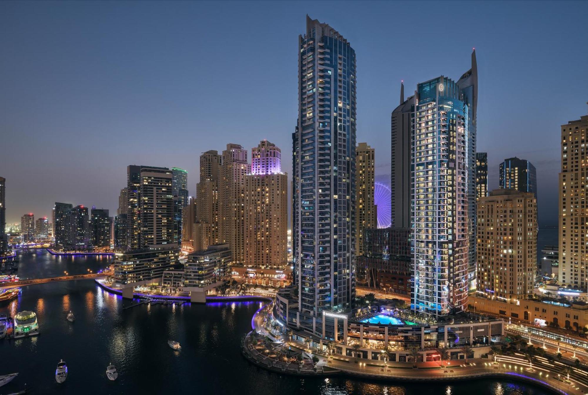 Intercontinental Dubai Marina By Ihg Hotel Ngoại thất bức ảnh Dubai Marina